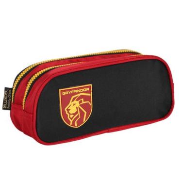 Imagem de Estojo Harry Potter Juvenil Escolar Menina Grifinória Vinho - Luxcel