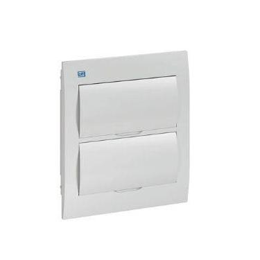Imagem de Quadro de distribuição pvc embutir branco 24 disjuntores weg