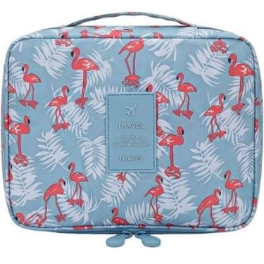 Imagem de Bolsa Necessaire Maquiagem Organizador Viagem Grande Lorben-Unissex