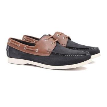 Imagem de Deckshoes Samello Kanoe Couro Masculino-Masculino