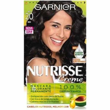 Imagem de Tintura Garnier Nutrisse 20 Preto-Unissex