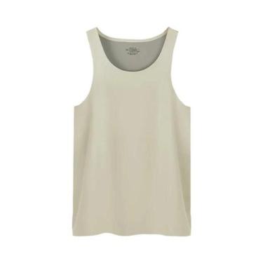 Imagem de Camiseta Sem Costura Slim Fit Respirável Para Homens, Camiseta De Verã