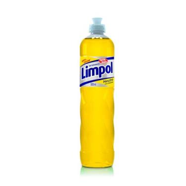 Imagem de Detergente Neutro 500ml Limpol 10 Unidades