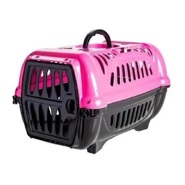 Imagem de Caixa De Transporte Para Gato Coelho Cão Pequeno Nº1 Rosa