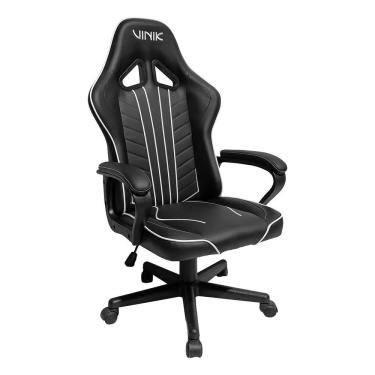 Imagem de Cadeira Gamer Vinik Vega - Preta/branca