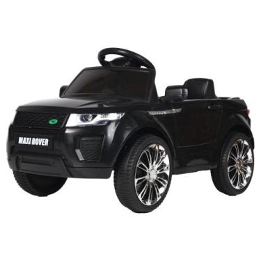 Imagem de Carro Elétrico Infantil Maxi Rover Frente/Re 6v Maxi Toys - PRETO, Pre