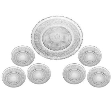 Imagem de Conjunto Lyor 7 Pecas para Sobremesa de Vidro Angel 220444
