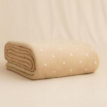 Imagem de Cobertor Soft Casal Queen King Grosso Dupla Face Manta Poá Macio - - B