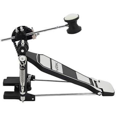 Imagem de Pedal De Bumbo Para Bateria Acústica e Eletrônica Voik VPB40 Corrente 