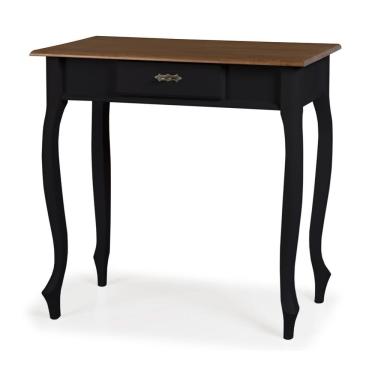 Imagem de Aparador para Sala com Pés Luis XV 1 Gaveta 1010 Linz Móveis - Laca Branca/Imbuia Glazer