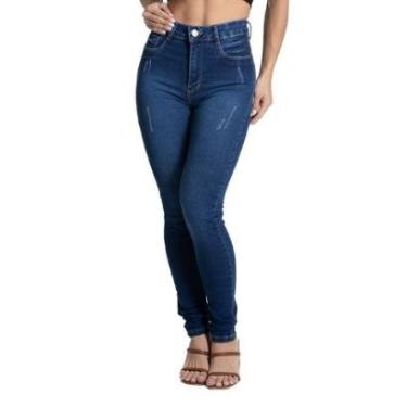 Imagem de Calça Jeans Sawary Super Lipo - 281964 - BLUE BLACK 48-Feminino