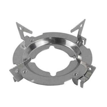 Imagem de Suporte De Fogão Portátil De Aço Inoxidável Para Camping, Suporte Para