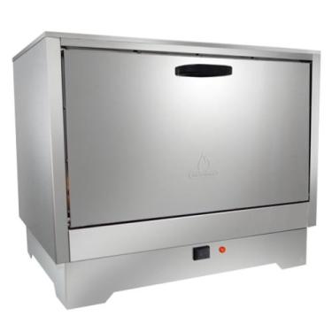 Imagem de Estufa Aquecedora para Alimentos 36 marmitas EM36L Inox Metalmaq 220V