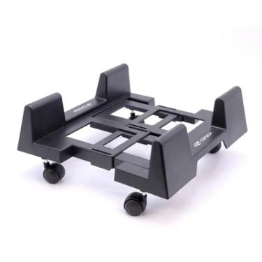 Imagem de Suporte Para Gabinete C3 Tech Sc-20bk, Com Rodas, Preto