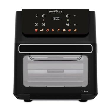 Imagem de Fritadeira Air Fryer Britânia Oven BAF11A - 11 Litros Preto Fosco 1800W