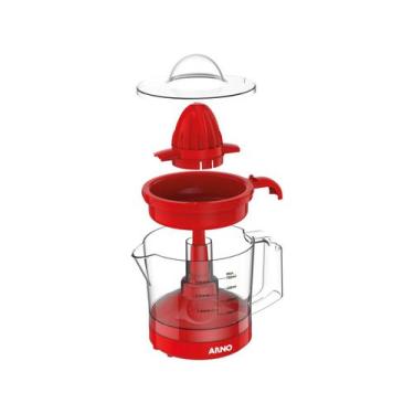 Imagem de Espremedor Frutas ARNO Suco EXPRESS 0,75L - CP32 Vermelho 110 VOLTS, V