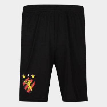 Imagem de Short Sport I 26/27 s/n Jogador Kappa Masculina, Preto, M