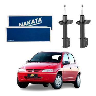 Imagem de Par Amortecedor Dianteiro Chevrolet Celta 1.4 2003 A 2006 - Nakata