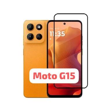 Imagem de Película de vidro 3D para Motorola Moto G15 - Boreal, 50 Películas