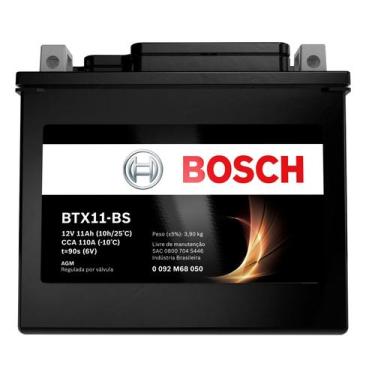 Imagem de Bateria Triumph Tiger 105 Bosch 12v 11ah Btx11-bs (ytx12-bs)