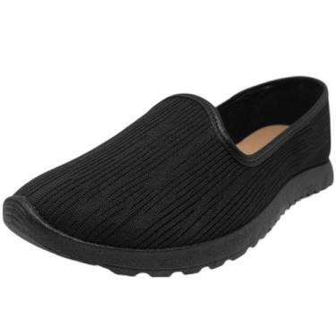 Imagem de Tenis Feminino Casual Dia a Dia Conforto Moda Moleca, Preto, 37