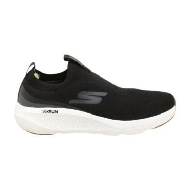 Imagem de Tênis Skechers Go Run Elevate 220185 Mesh Masculino, 44, Preto, Branco