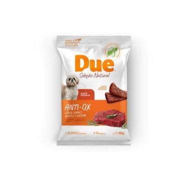 Imagem de Bifinho Due Natural Anti-Ox Carnes Nobres e Alecrim Cães 60g