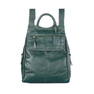 Imagem de Mochila Grande de Couro Legítimo que Cabe Notebook Malu Plus - Andória