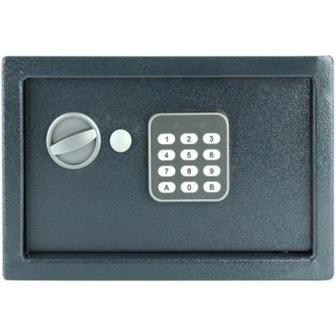 Imagem de Cofre Digital de Parede de Sobrepor e de Piso - com Senha e Chave Silv