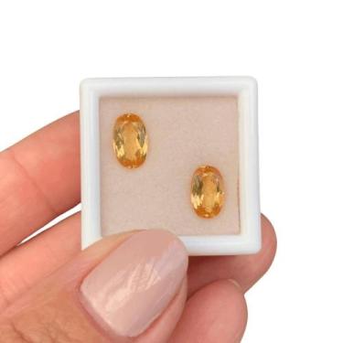 Imagem de Topázio Imperial Laranja Oval 3,05ct - SP GEMAS