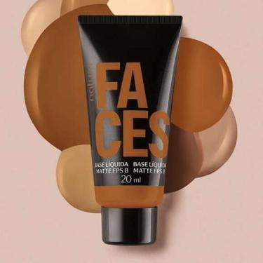 Imagem de Base Líquida Checkmatte Faces 20 ml - Maquiagem , 37 Q