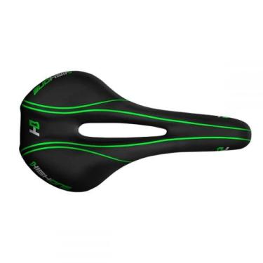 Imagem de Selim High One Vazado Soft System 279x150mm, Verde