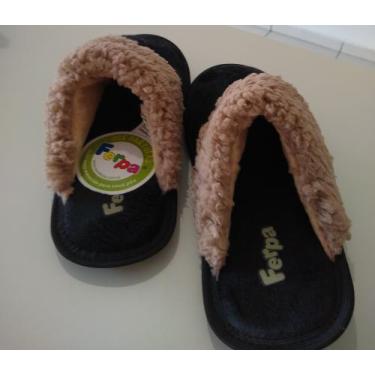 Imagem de Pantufa masculina bixoferpa, Preto, 41/42