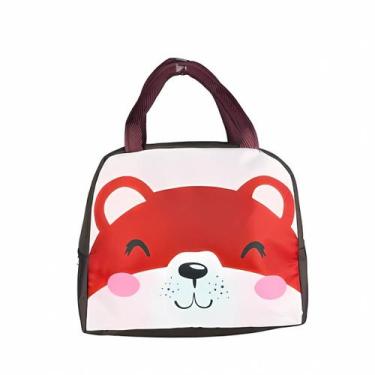 Imagem de Bolsa Lancheira Térmica Infantil Quente Frio Desenho Animais - Genéric