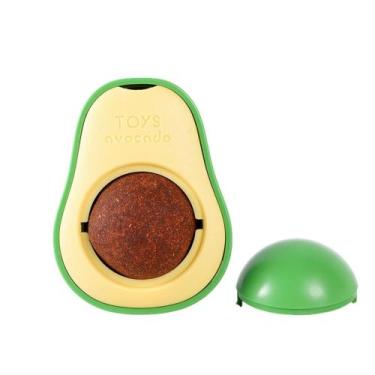 Imagem de Brinquedo com Cat Nip Para Gato Abacate Interativo Divertido - ABACATE
