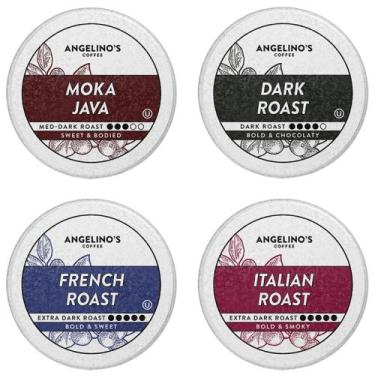 Imagem de Angelino's Coffee Dark Roast Variety 96 Cápsulas K-Cup