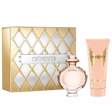 Imagem de Kit Perfume Olympéa Paco Rabanne EDP 50ML + Loção Corporal 100ML Fragrância Âmbar Fresco Paco Rabanne