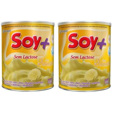 Imagem de Suprasoy Soy + Banana Sem Lactose 2x300G - Supra Soy
