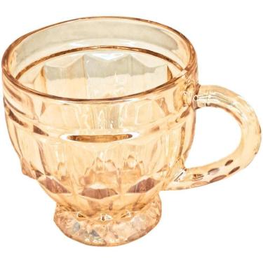 Imagem de Xícara Riviera em Vidro Âmbar 220ML com Design Refinado e Acabamento Sofisticado para Cafés e Chás