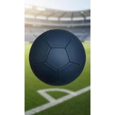 Imagem de Bola de Futebol de Campo Profissional Azul Escuro - Congratulations St