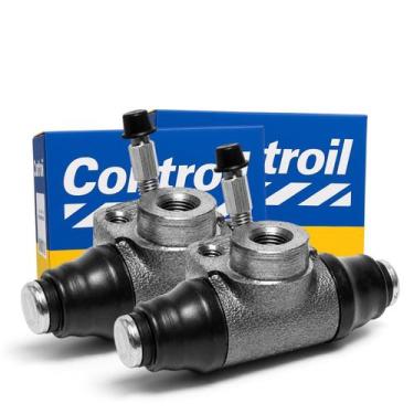 Imagem de Par Cilindro Roda Traseira Ford Volkswagen Gol Polo Santana Fox Saveir