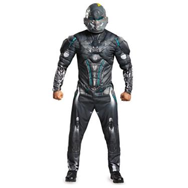 Imagem de Disguise Fantasia masculina Halo Spartan Locke Muscle, Preto, XXG