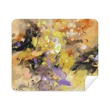 Imagem de Pano de limpeza de tela para telefone com pintura a óleo outono arte natureza morta pano de limpeza 2 peças tecido de camurça