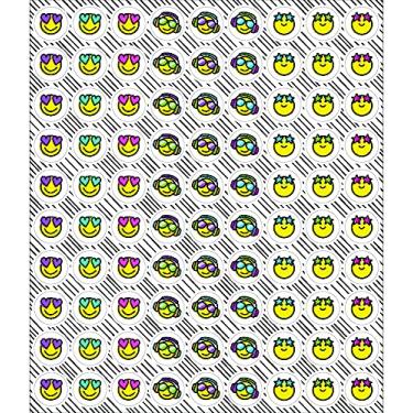 Imagem de Carson Dellosa Kind Vibes Carson — 9 folhas de adesivos coloridos de rosto sorridente, adesivos de recompensa para gráficos de incentivo, quadros de avisos, deveres de casa (810 peças)
