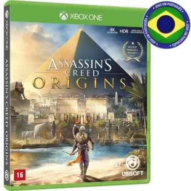 Imagem de Assassin S Creed Origins Dublado Em Português Xbox Mídia Física - Ubis