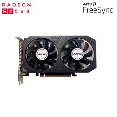 Imagem de Placa de vídeo Radeon RX 560 4GB GDDR5 AFRX560D-4096D5H4-V2 AFOX
