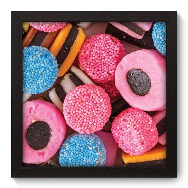 Imagem de Quadro Decorativo - Doces - 22cm x 22cm - 096