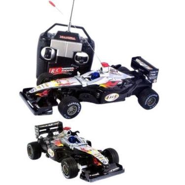 Imagem de Carrinho Carro Controle Remoto Formula 1 F1 Corrida Preto