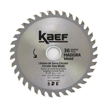 Imagem de Disco Serra Circular Kaef 185mm 36 Dentes