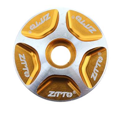 Imagem de DYNWAVE Capa de de Ouvido de Liga CNC para com Haste forma forma forma 28,6/8'' Sem Rosca, Ouro